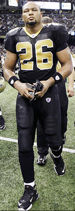 Saints RB Deuce McAllister